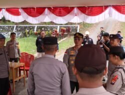 92 Personil Polres Bengkayang turun amankan Pendaftaran Bapaslon Bupati dan Wabup Bengkayang