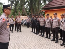 Polres Bengkayang kerahkan ratusan personil amankan pengundian nomor urut Paslon