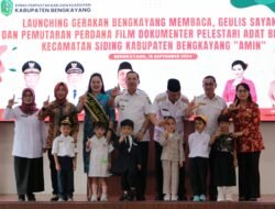 Perpustakaan Bengkayang launching gerakan Bengkayang membaca “Geulis Sayang”